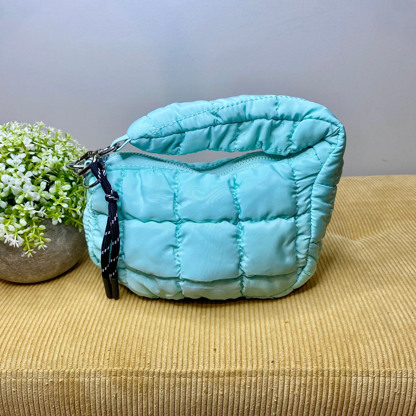 Mini Puffer Bag - Mint