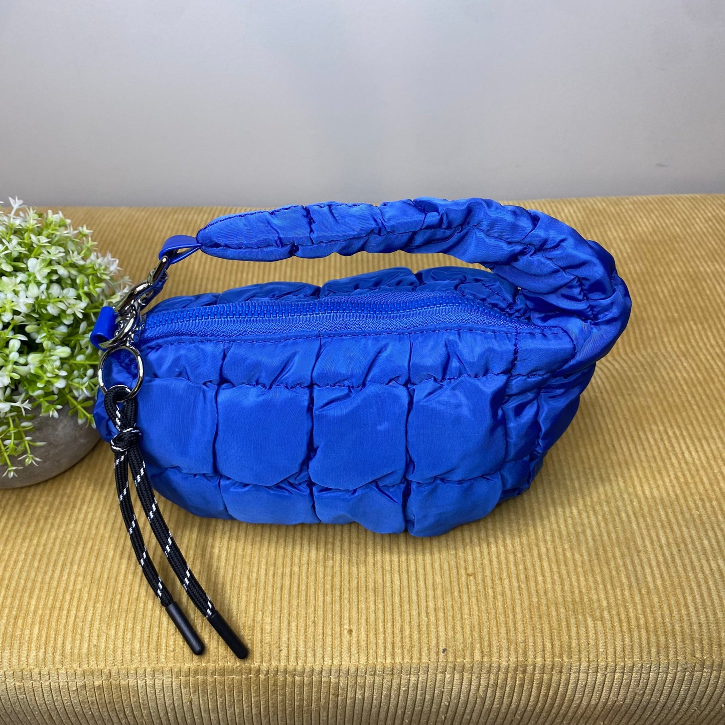 Mini Puffer Bag - Cobalt Blue