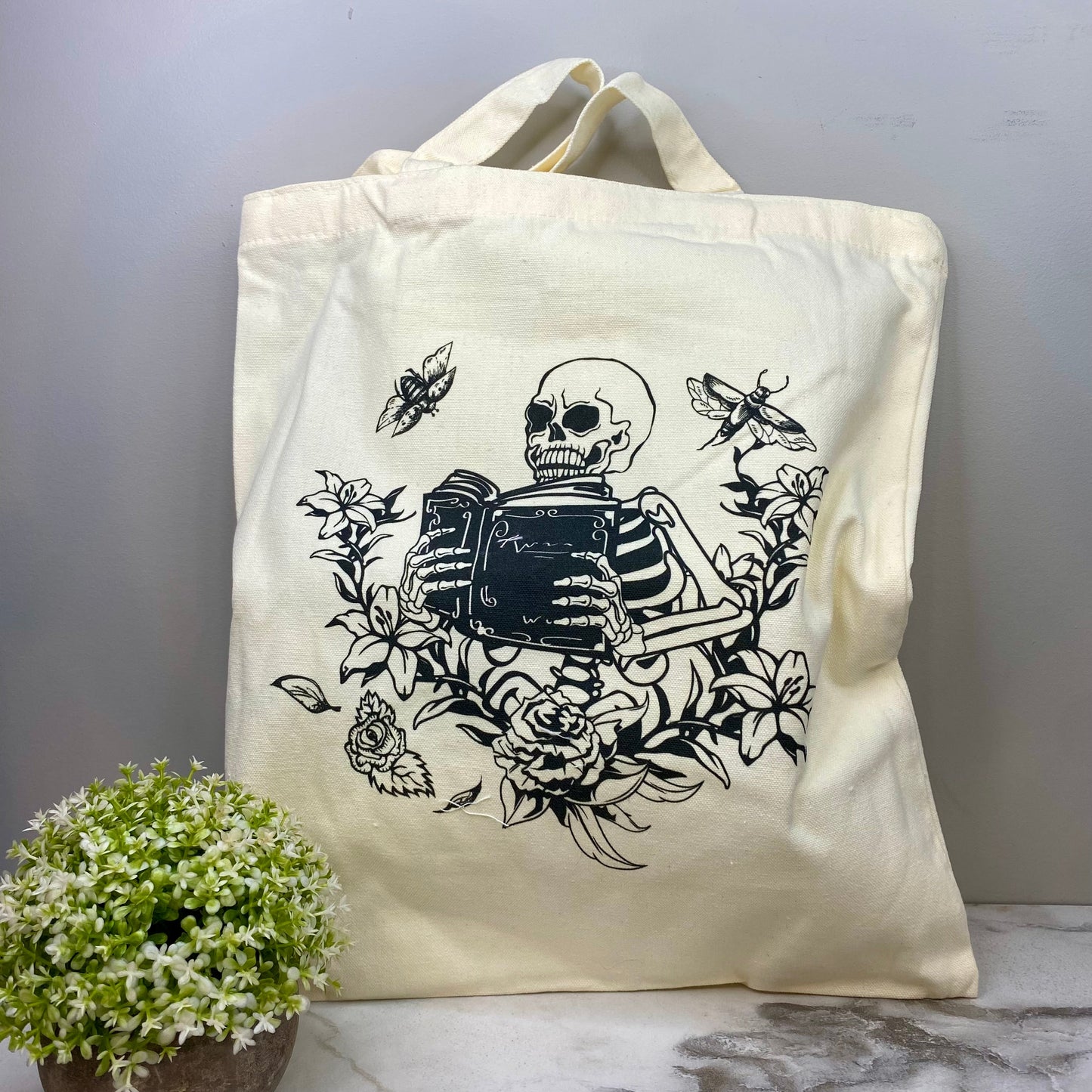 Tote Bag - Skeleton Books - #1