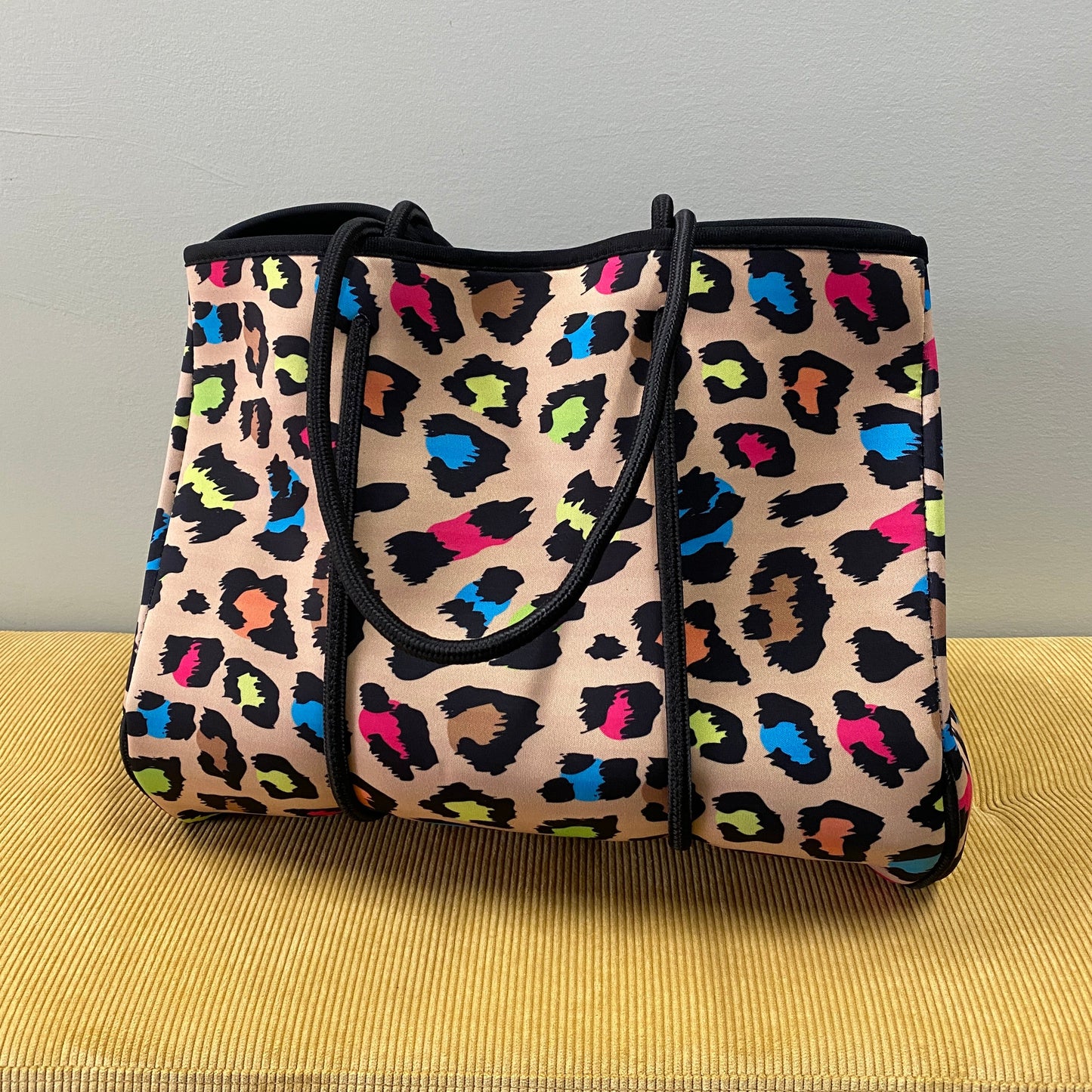 Neoprene Tote - Rainbow Animal