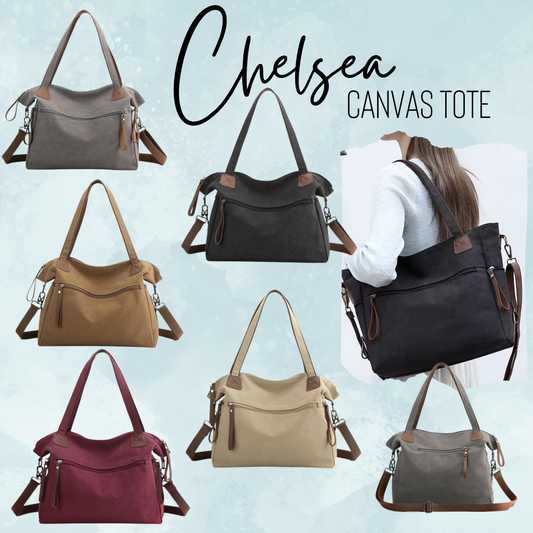 Chelsea - Canvas Tote