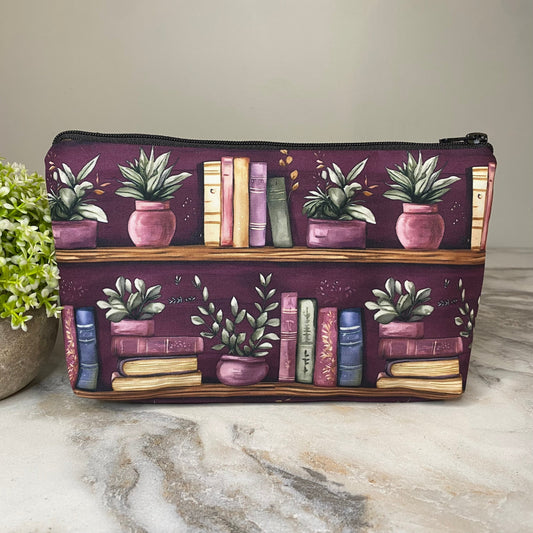 Pouch - Bookshelf, Eggplant