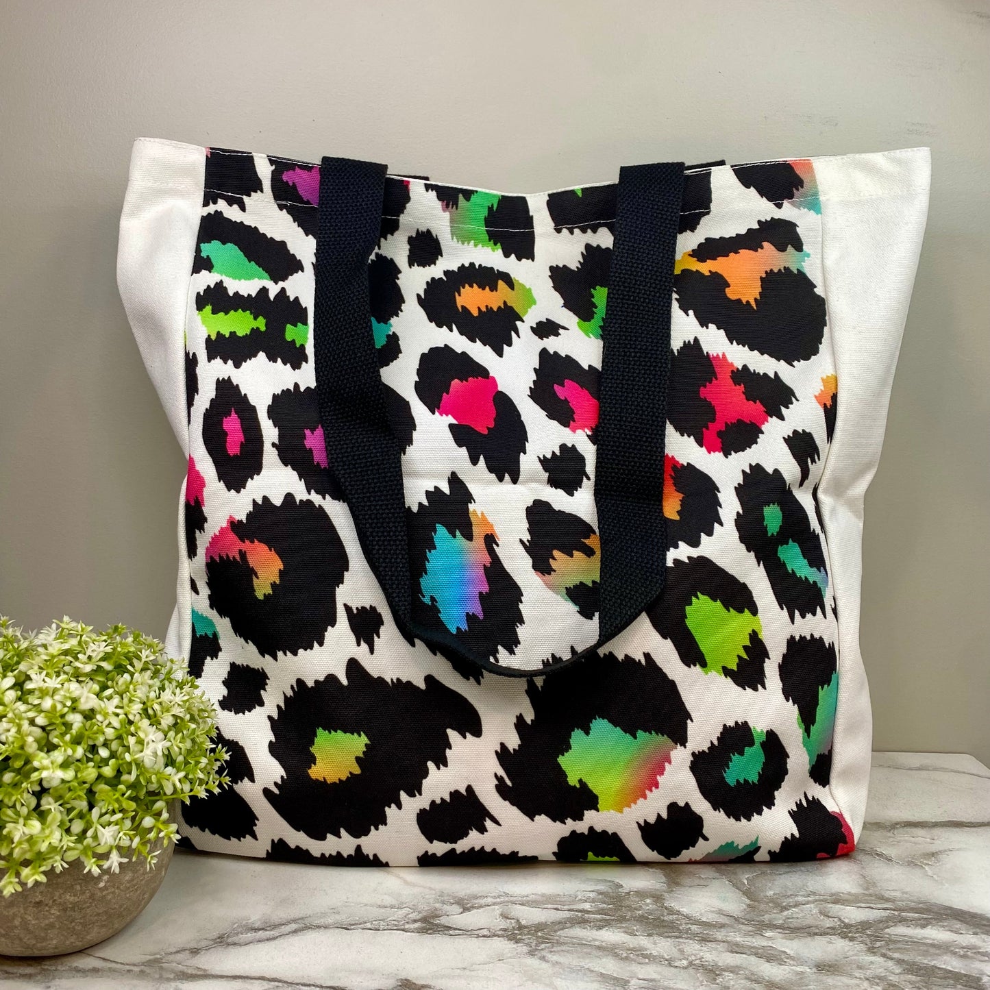 Tote Bag - Colorful Animal Print