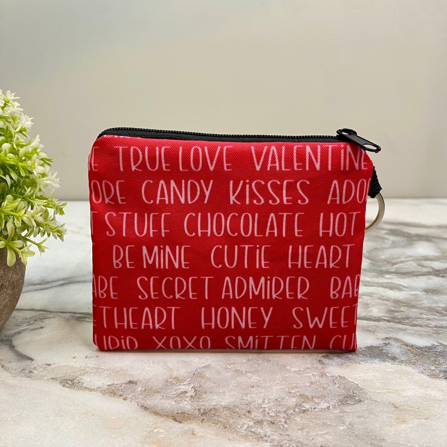 Mini Pouch - Valentine’s Day - Be Mine Words