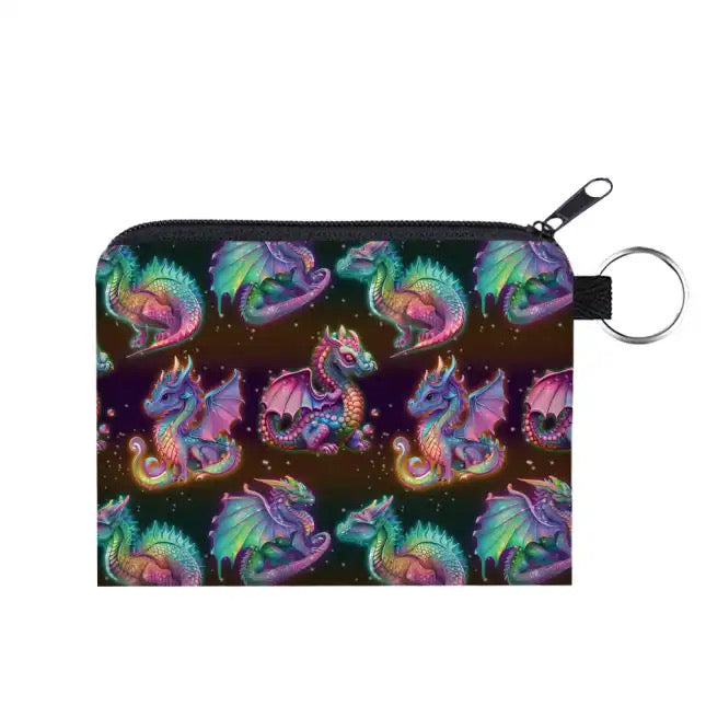 Mini Pouch - Dragon Rainbow