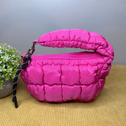Mini Puffer Bag - Hot Pink