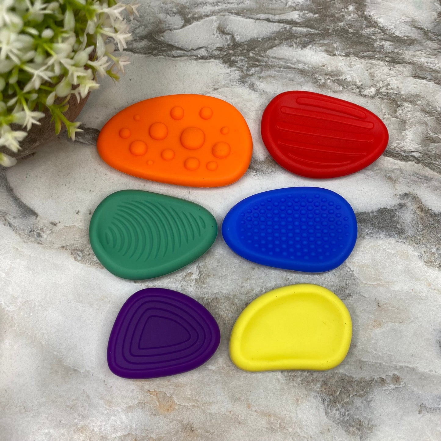 Silicone Sensory Stones