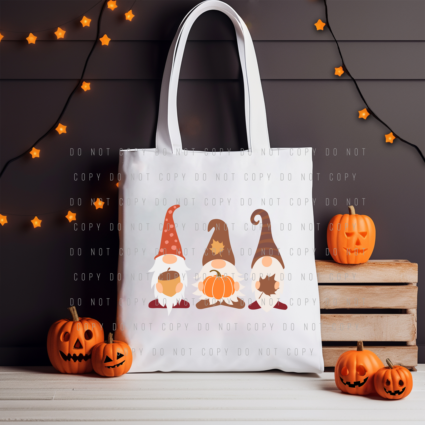 Tote Bag - Gnome Trio