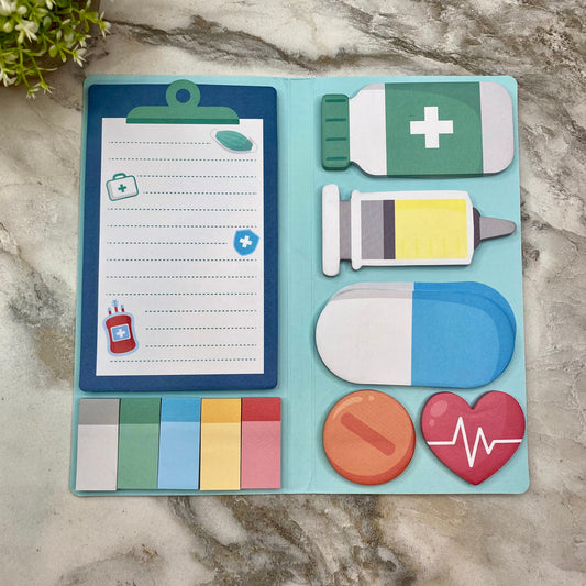 Sticky Note Booklet Set - Doctor