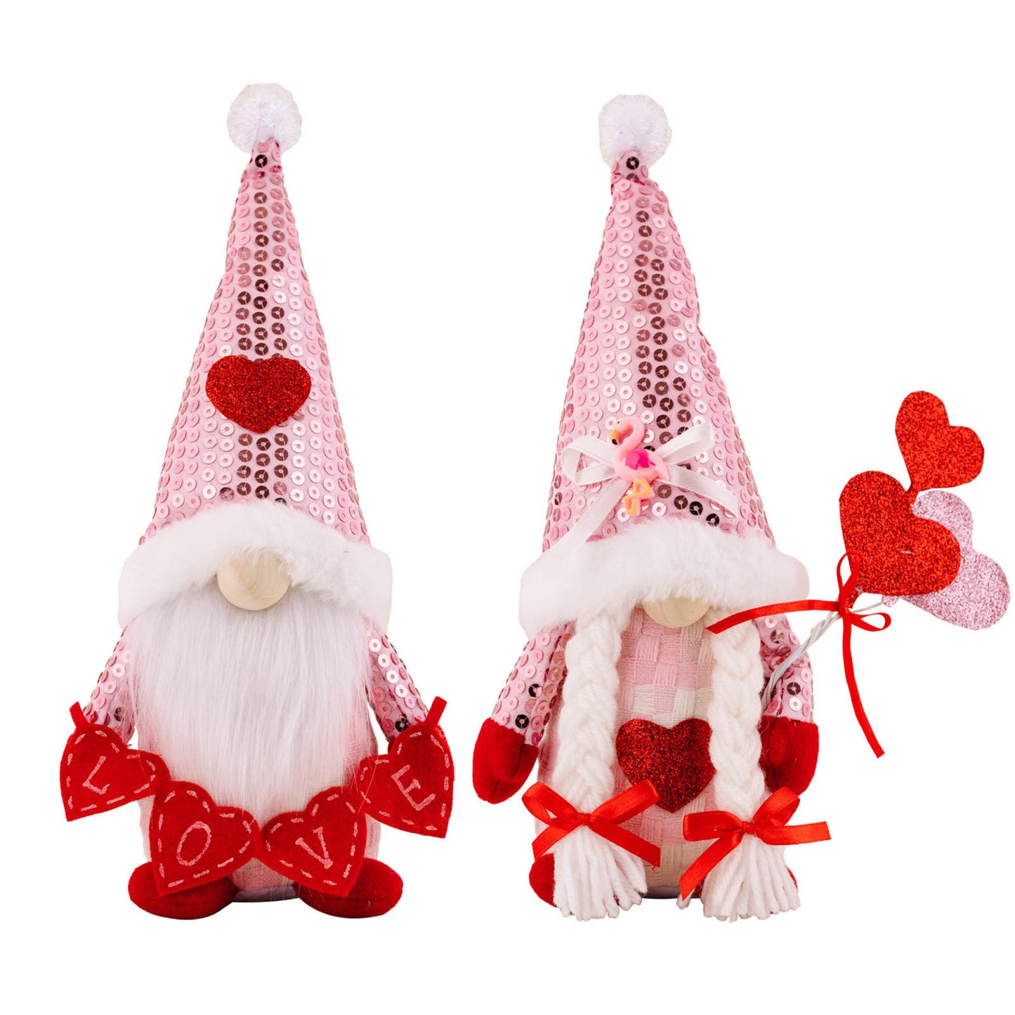 Gnome - Valentine #6 - Sequin Hat - PREORDER