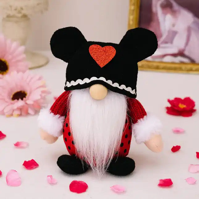 Gnome - Valentine #5 - Ears & Polkadots - PREORDER