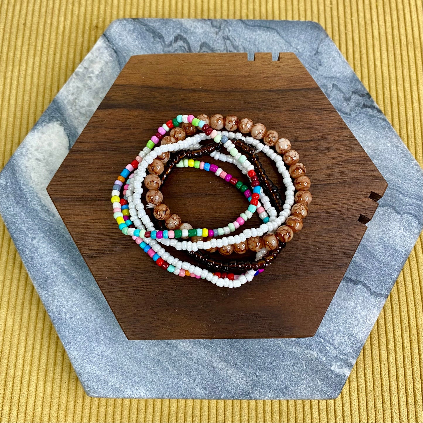 Bracelet Pack - Small Bead & Marble