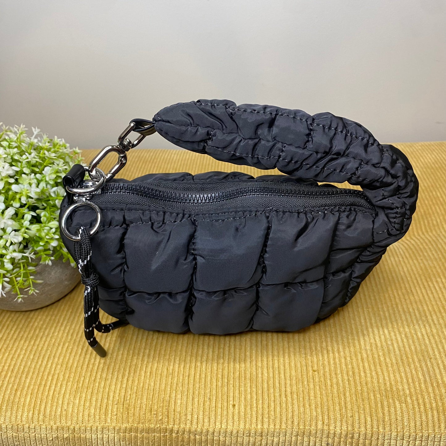 Mini Puffer Bag - Black