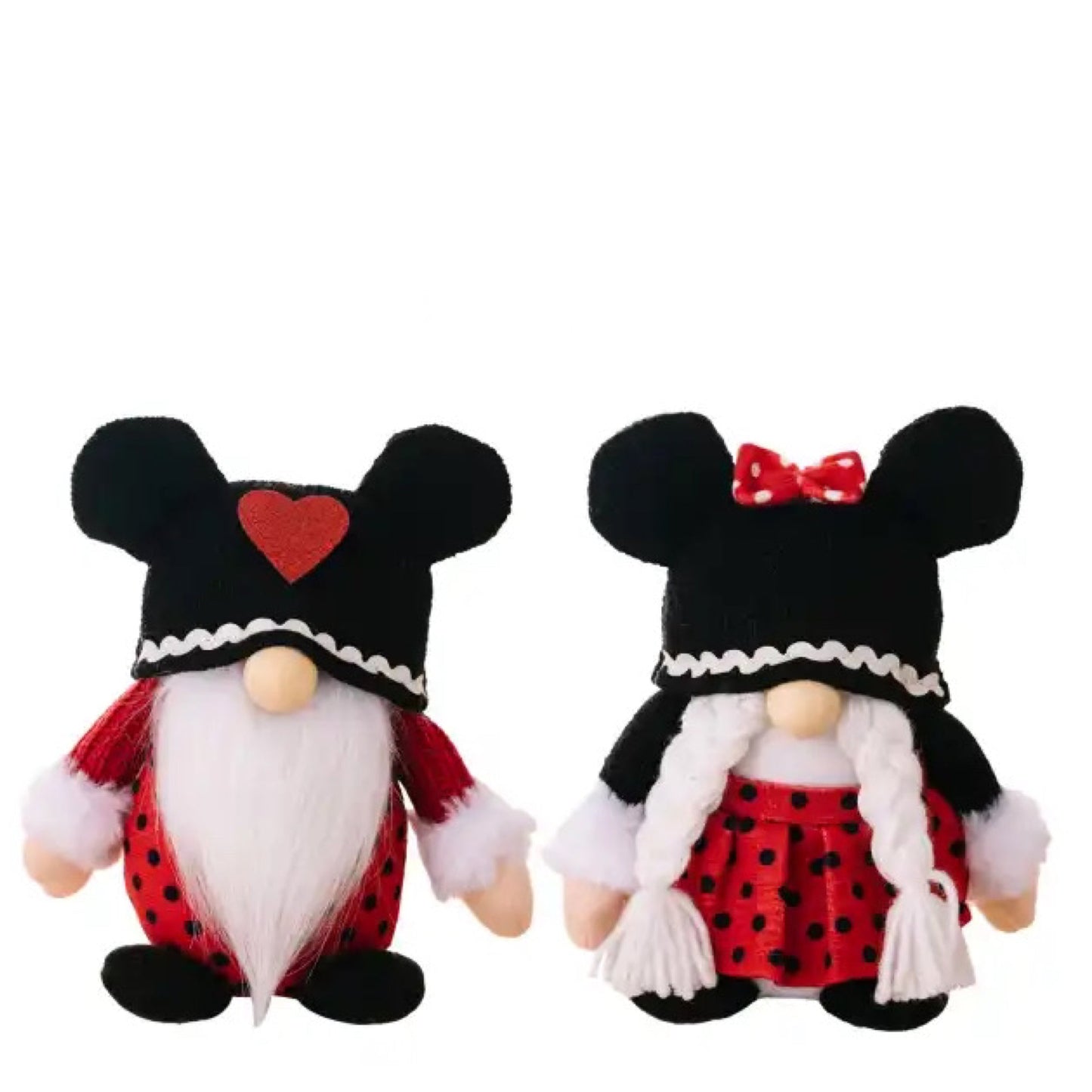 Gnome - Valentine #5 - Ears & Polkadots - PREORDER