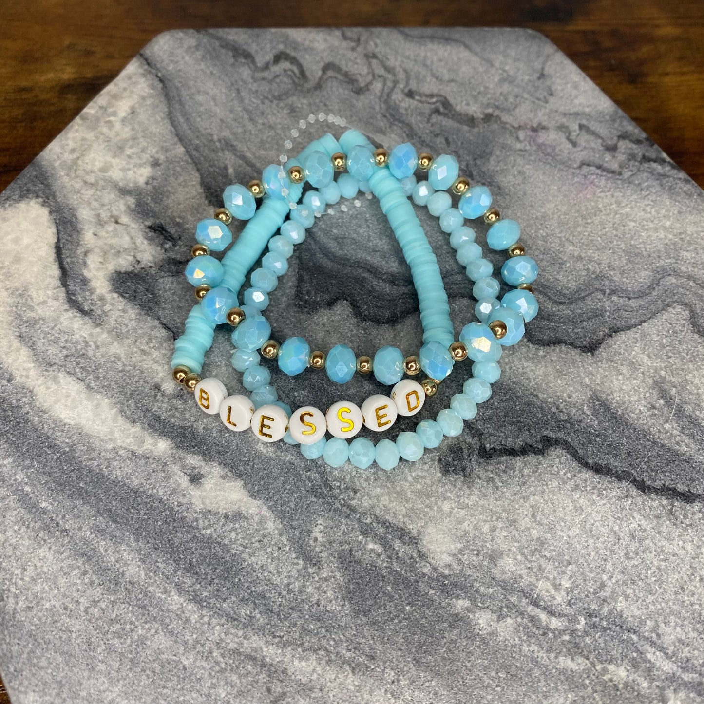 Bracelet Pack - Blessed - Blue