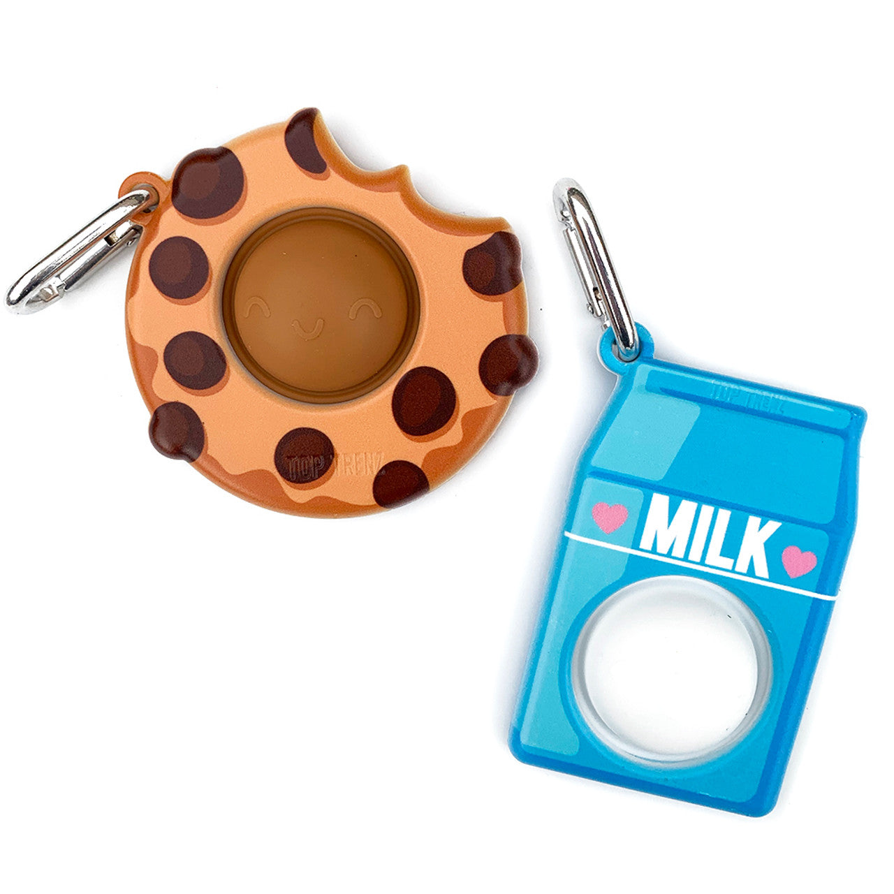 OMG Mega Pop Best Friend Keychain Toy - Milk & Cookies