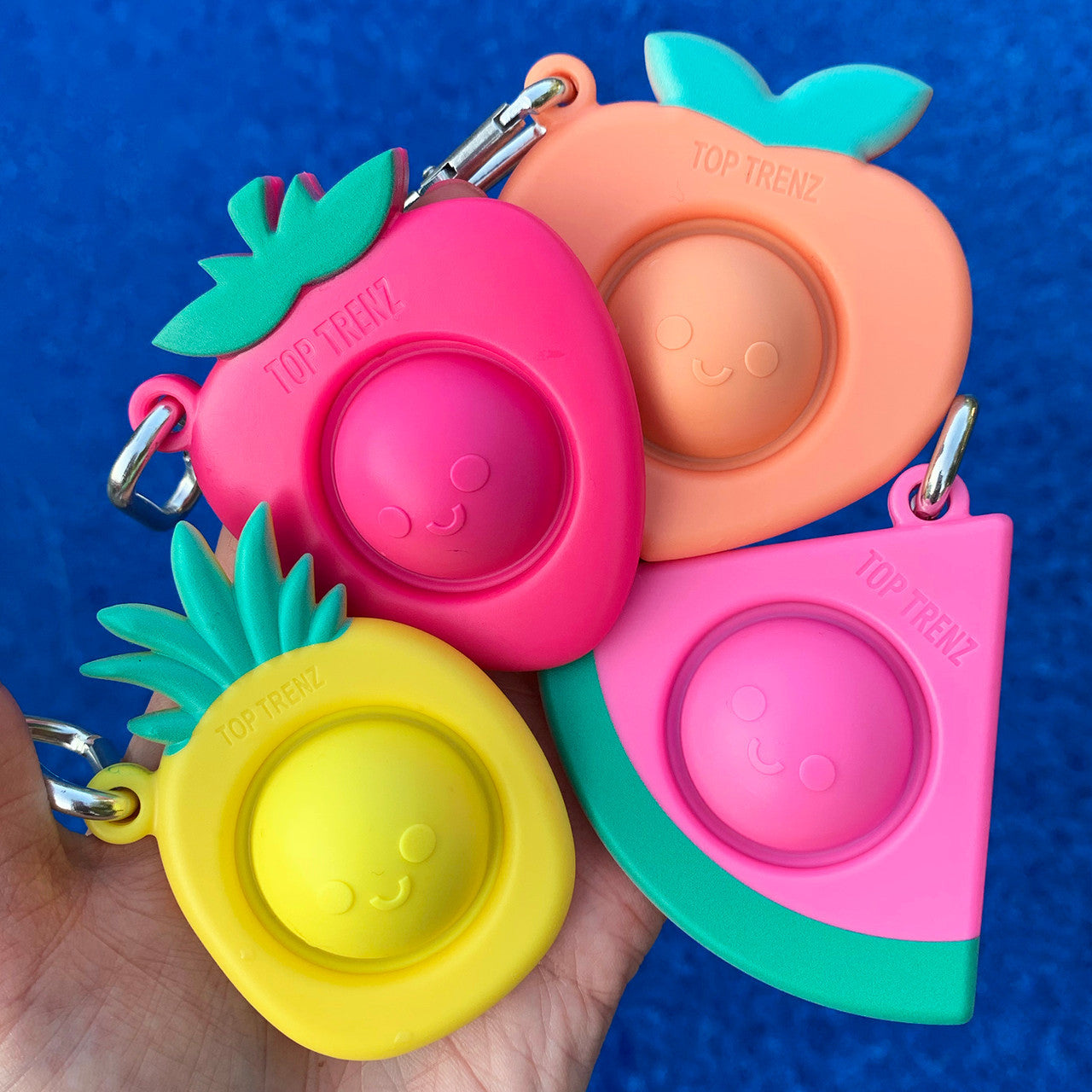 OMG Mega Pop Keychain Toy - Pineapple